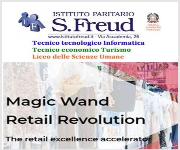 SCUOLA FREUD - ISTITUTO FREUD - STARTUP ITALIANE VINCITRICI DI “MAGIC WAND RETAIL REVOLUTION”- SCUOLA FREUD - ISTITUTO FREUD